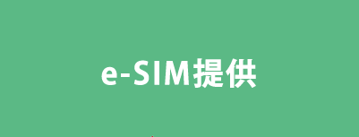 e-SIM提供