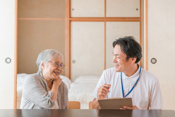 高齢者宅の安否確認